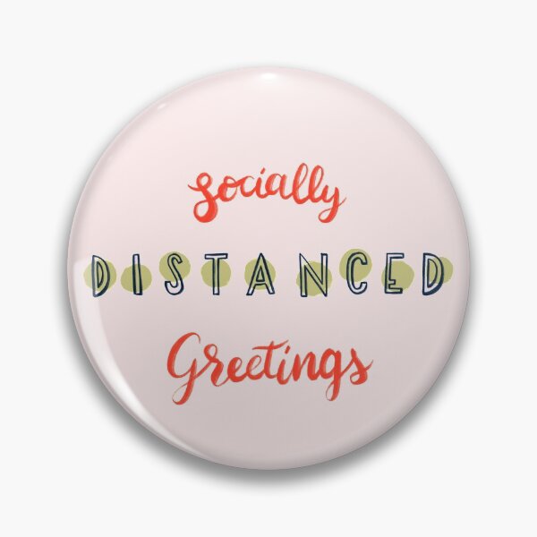 Item preview, Socially Distanced Greetings designed and sold by whatafabday.