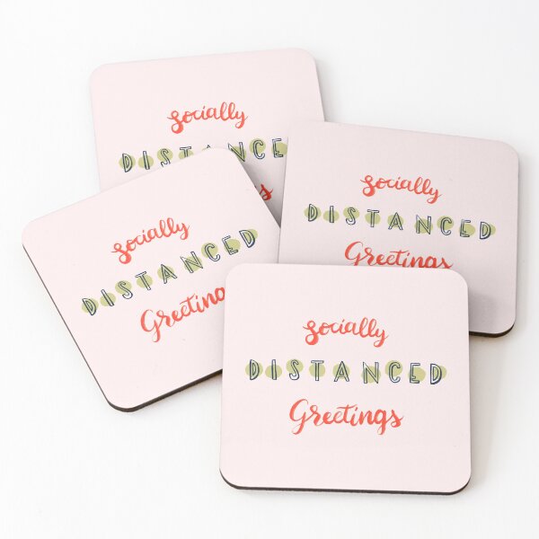 Item preview, Socially Distanced Greetings designed and sold by whatafabday.