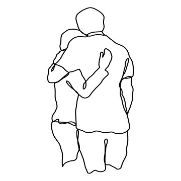 How to draw people hugging | Simple Drawing Ideas - YouTube