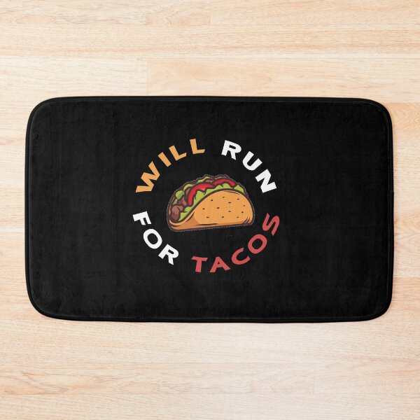 Item preview, Will Run For Tacos designed and sold by BasicWear.
