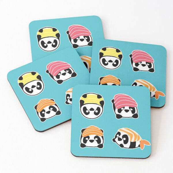 Item preview, Panda sushi set designed and sold by PandaKare.