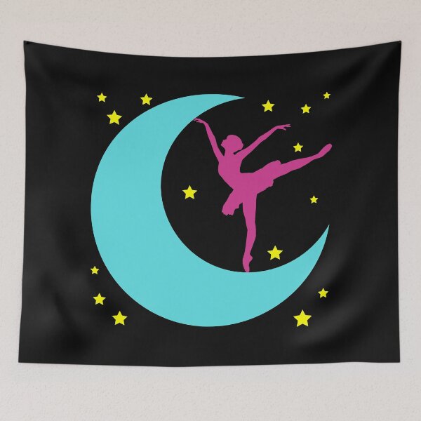 Item preview, A ballerina on the moon designed and sold by Dankio.