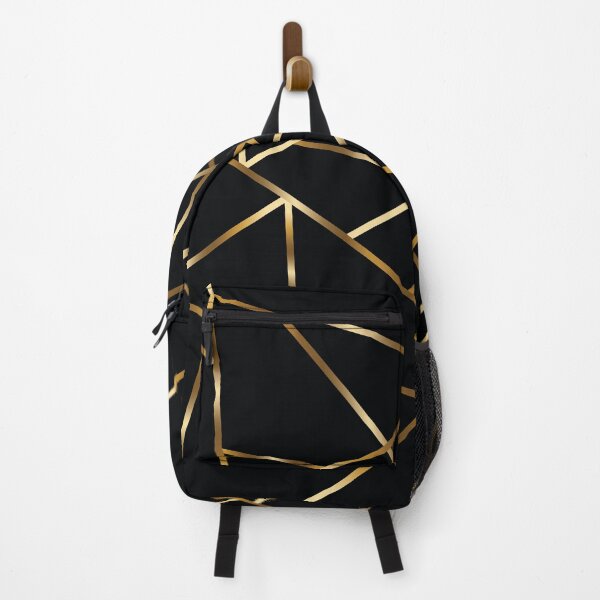 Item preview, Black Gold Stone Geometric designed and sold by MA DESIGNS.