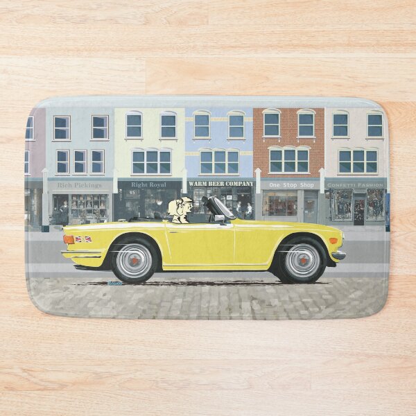 Item preview, Mimosa Yellow color TR6 – the Classic British Sports Car designed and sold by Bigs66.