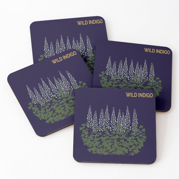 Artikelvorschau, Wilder Indigo auf Indigo entworfen und verkauft von YouAreHereArt.