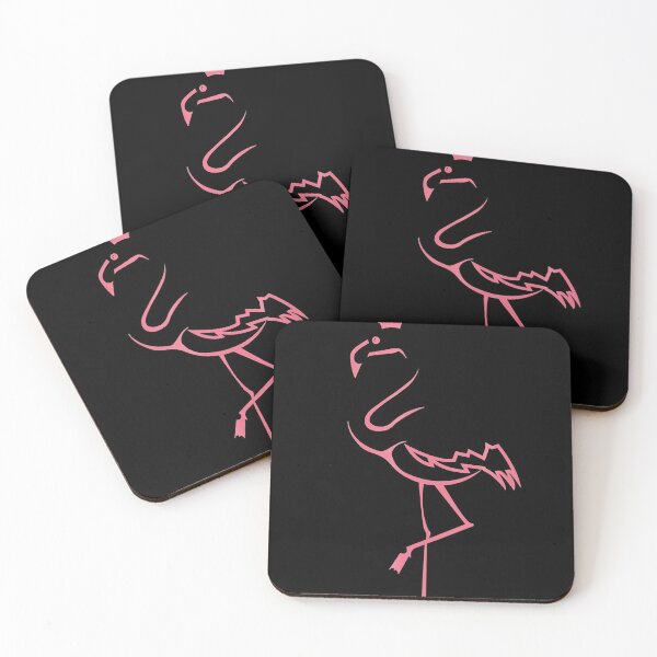 Item preview, Minimal Cute Pink Flamingo Outline T-Shirt designed and sold by TylerKay.