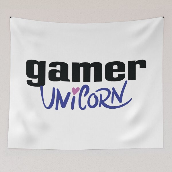 Item preview, Gamer Unicorn designed and sold by WordsGamersUse.