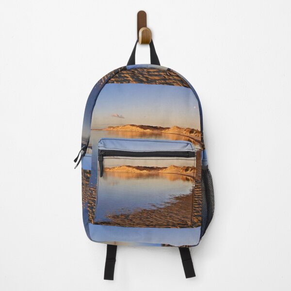 Item preview, New Zealand Sunset - Ruakaka Sunset Sand, glass sea and moon designed and sold by CASSNELSON.