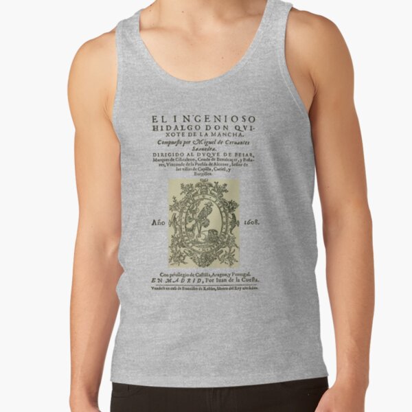 El Quijote Camiseta de tirantes