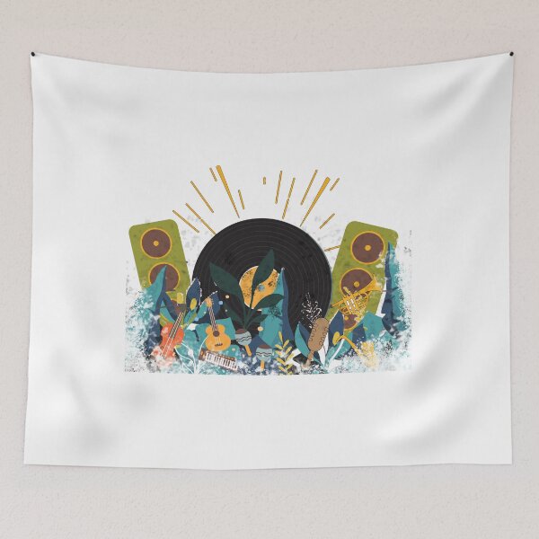 Item preview, fusion music instruments retro design designed and sold by Artysneak.