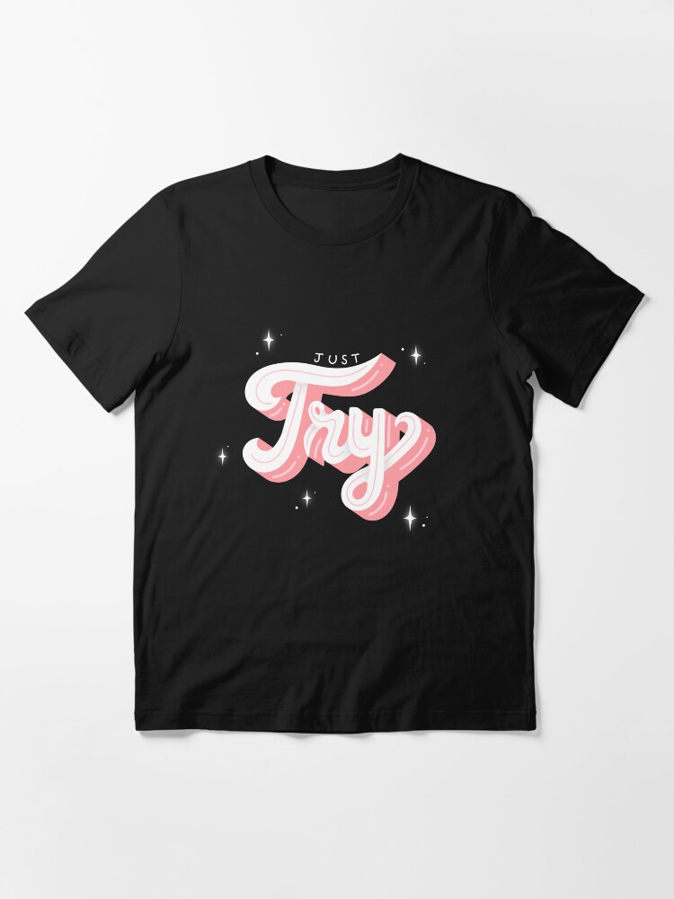 Alternate view of JUST TRY Essential T-Shirt