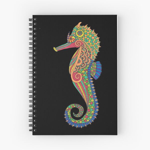 Item preview, Colorful Seahorse Bright Colored T-shirt designed and sold by EveElliott.