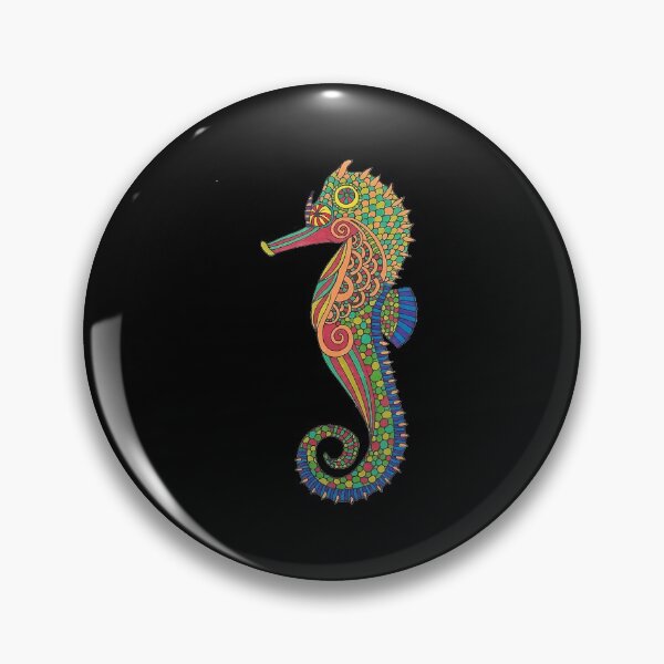Item preview, Colorful Seahorse Bright Colored T-shirt designed and sold by EveElliott.