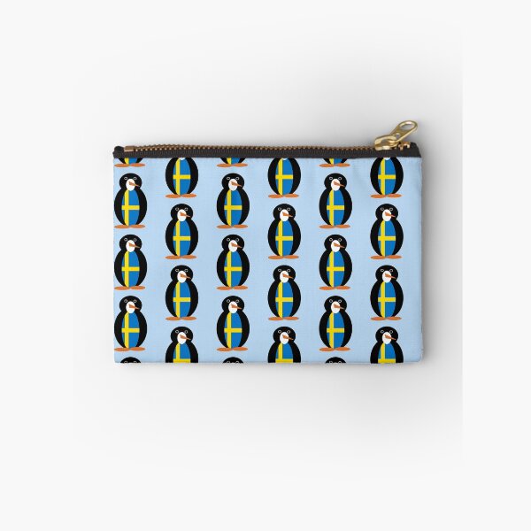 Item preview, Swedish Flag Penguin designed and sold by AuntieShoe.