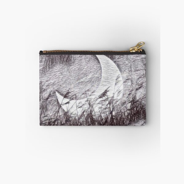 Item preview, media luna en la hierba pintura abstracta designed and sold by paintingVoid.