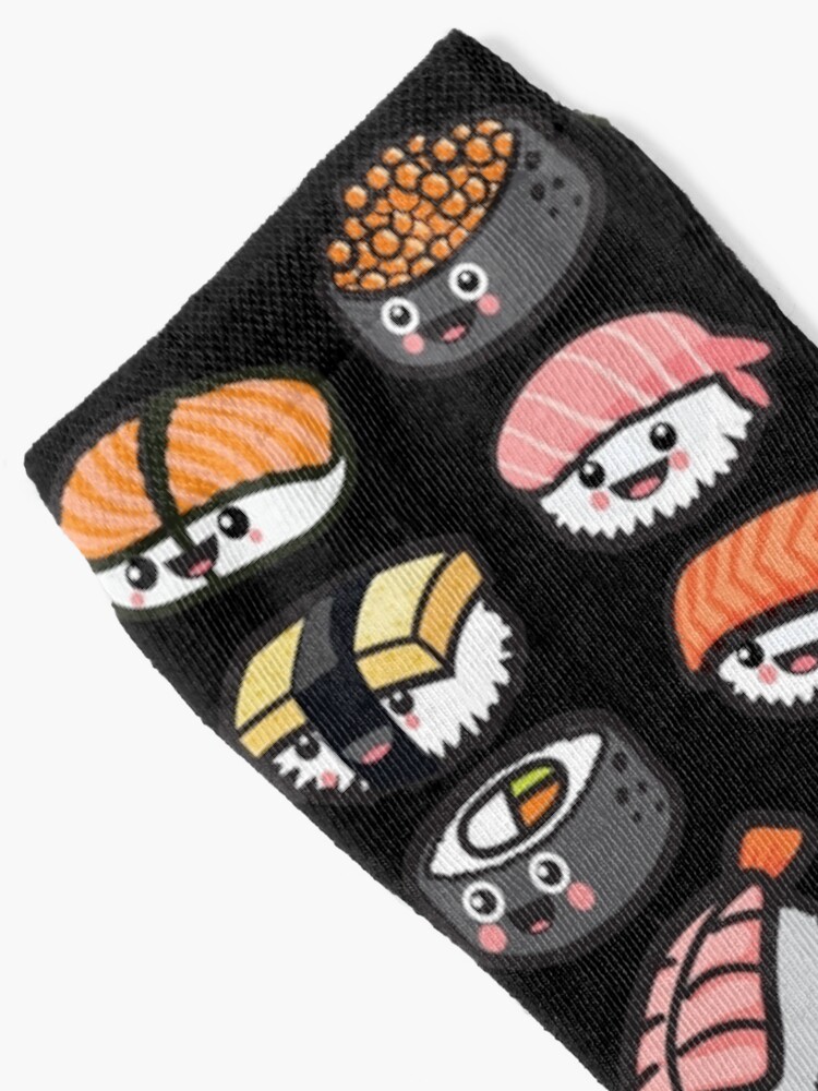 Alternate view of Sushi Family! Socks