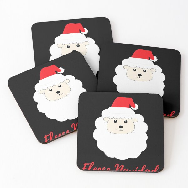 Item preview, Fleece (Feliz) Navidad, Funny Sheep Pun Christmas Tshirt designed and sold by EliseJenkins.