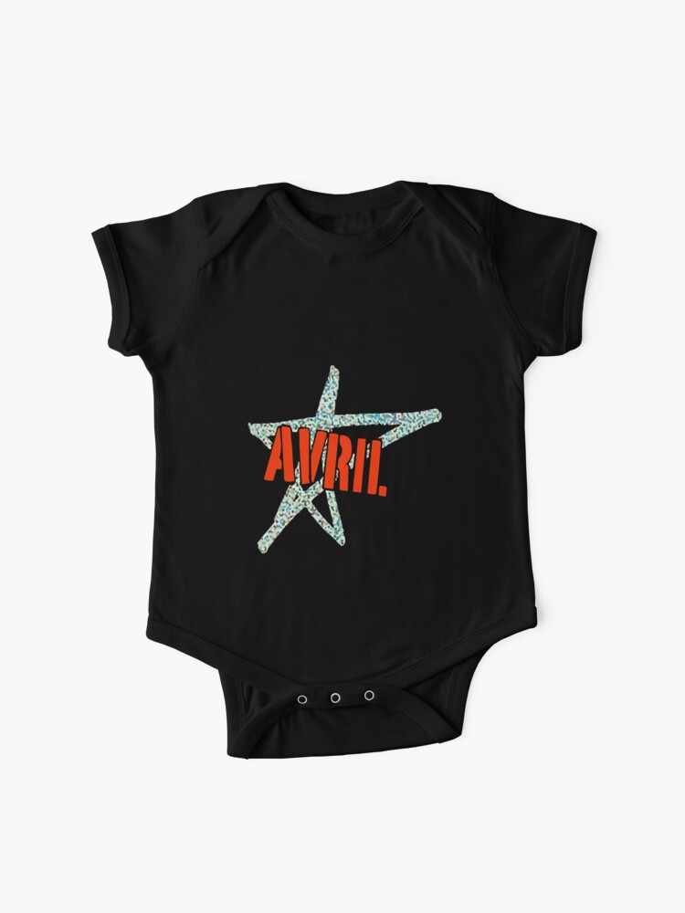 Avril Lavigne Logo Comfort Baby One Piece By Darkcycle9 Redbubble