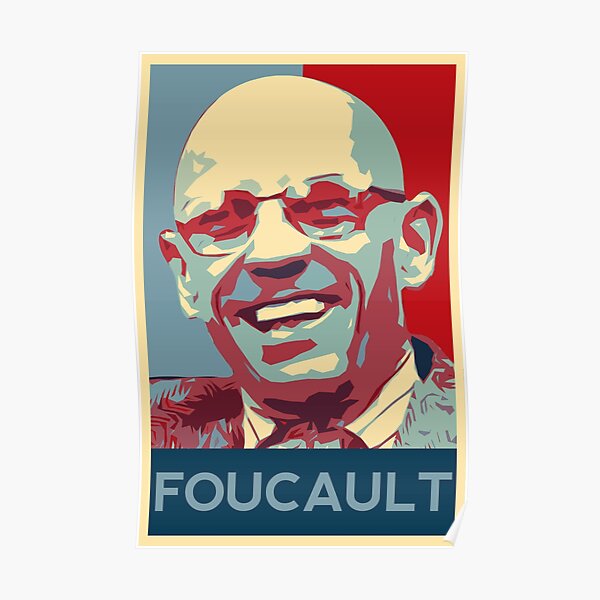 Michel Foucault poster Poster
