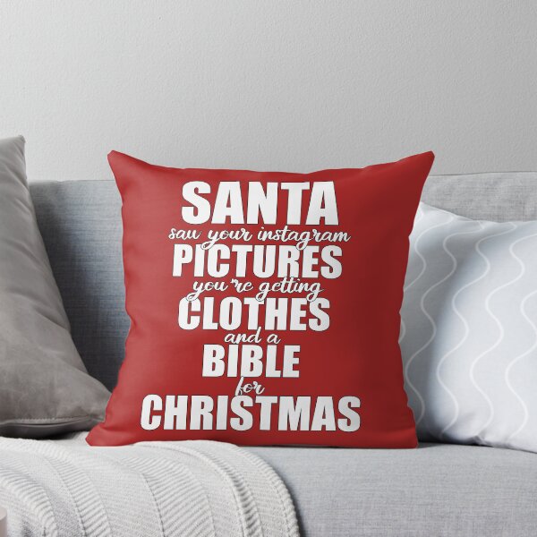 Item preview, Santa Saw Your Instagram Pictures designed and sold by JustCreativity.