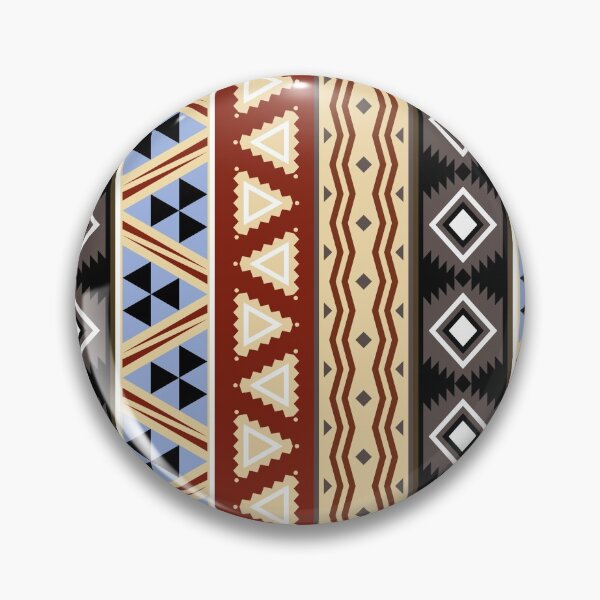 Item preview, Traditional tribal print, Tribal ethnic pattern seamless stripes symbols designed and sold by mashmosh.