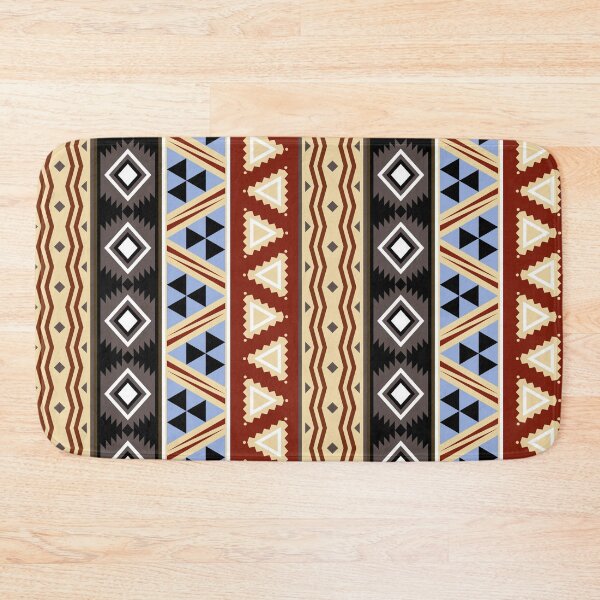 Item preview, Traditional tribal print, Tribal ethnic pattern seamless stripes symbols designed and sold by mashmosh.