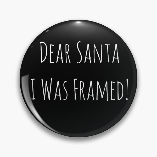 Item preview, Dear Santa, I Was Framed! designed and sold by fireproofblaze.