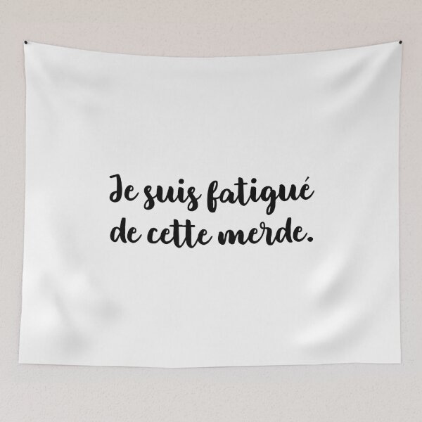 Item preview, I'm Tired In French designed and sold by T-shirt For You.