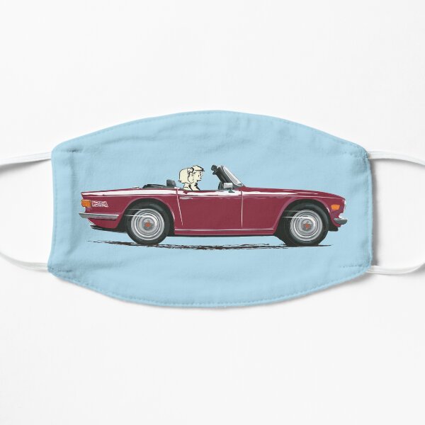 Damson Red color TR6 – the Classic British Sports Car Mask