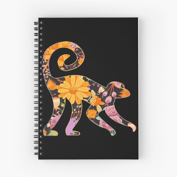 Item preview, Floral Flower Vintage Retro Squirrel Monkey Lover T-shirt designed and sold by EliseJenkins.