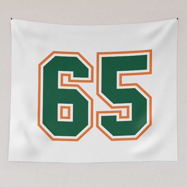 Item preview, Jersey 65 Number. Number sixty-five Straight From Miami designed and sold by Urosek.