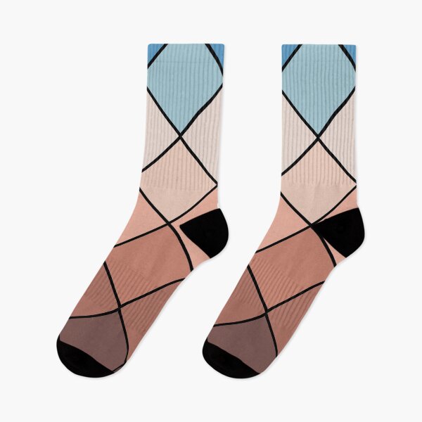 Item preview, brown-white-blue squares designed and sold by SHnoozy5.