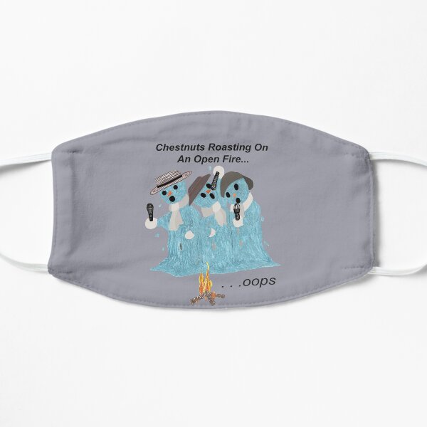 Snowmen Christmas Oops Mask