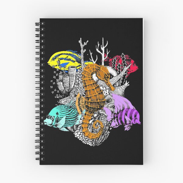 Item preview, Earth Day Save Coral Reefs Sea Fish Seahorse Coastal Cleanup T-Shirt designed and sold by EveElliott.