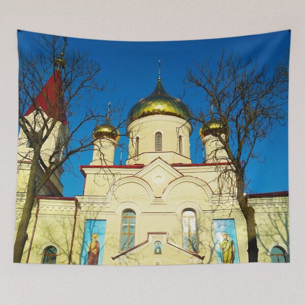 Item preview, Orthodox church with shining domes  designed and sold by helenkaiy.