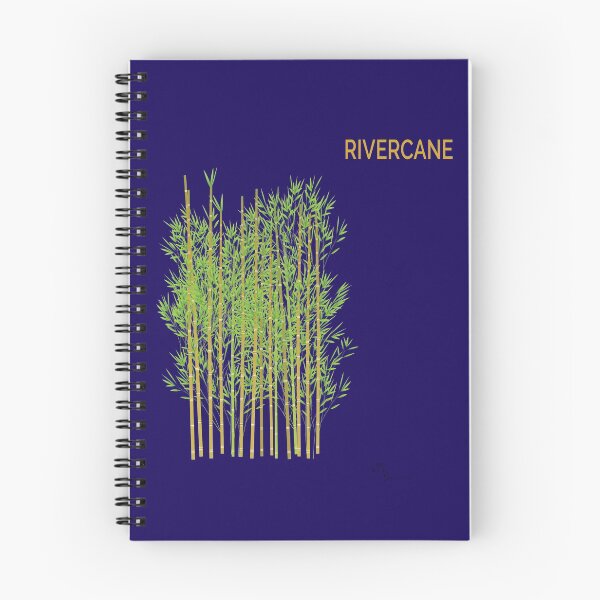 Item preview, Rivercane on indigo designed and sold by YouAreHereArt.