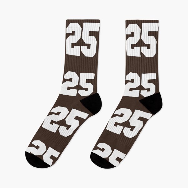Item preview, 25 Number Cleveland Sports Twenty-Five Brown Jersey designed and sold by HelloFromAja.