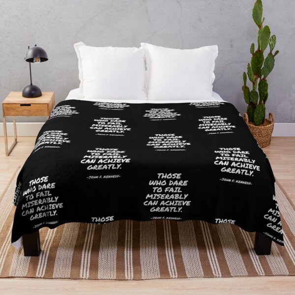 Item preview, John F Kennedy - Those who dare to fail miserably can achieve greatly designed and sold by appleofyoureye.