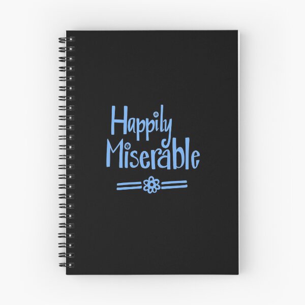 Item preview, Happily Miserable - Retro Blue Palette designed and sold by Squarebird.