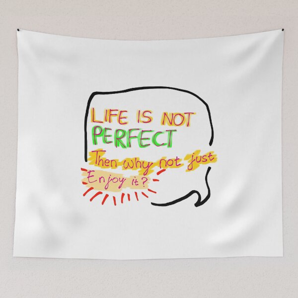 Item preview, Life is not perfect designed and sold by KennyLucky.