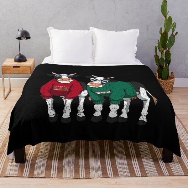 Item preview, Ugly Sweater Christmas Cow  designed and sold by Tom2468.
