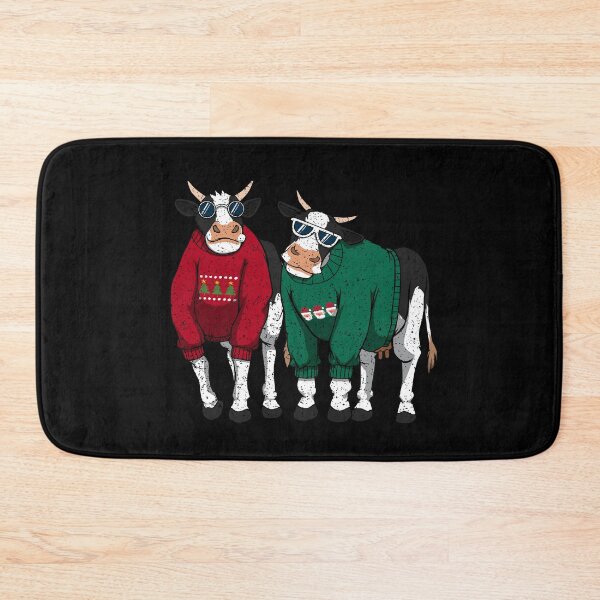 Item preview, Ugly Sweater Christmas Cow  designed and sold by Tom2468.