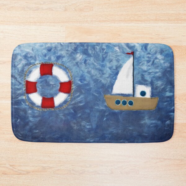 Item preview, Life Preserver and Sailboat designed and sold by KeeganCreations.