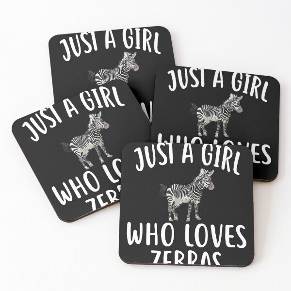 Item preview, Just A Girl who loves ZEBRAS T-Shirt Funny ZEBRA Tee designed and sold by EveElliott.