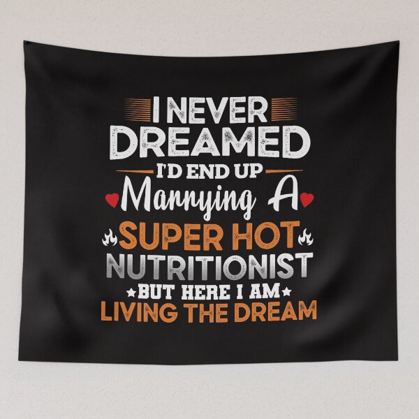 Item preview, marrying a super hot nutritionist couple nutritionist love gift  designed and sold by Majesticoo.