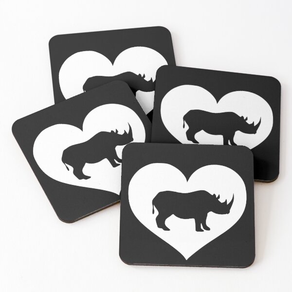Item preview, Rhino love T Shirt birthday Gift Women Teens Kid girls boys T-Shirt designed and sold by TylerKay.
