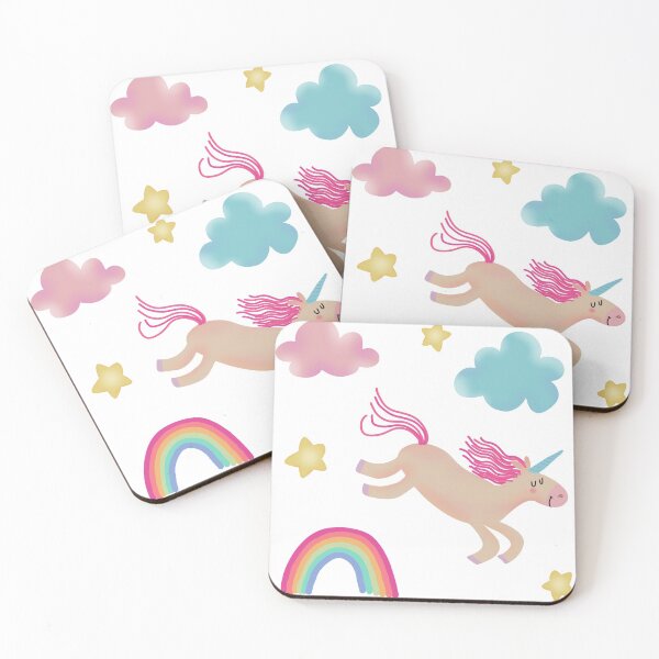 Item preview, Unicorns, rainbows and clouds designed and sold by MadaFaCose.