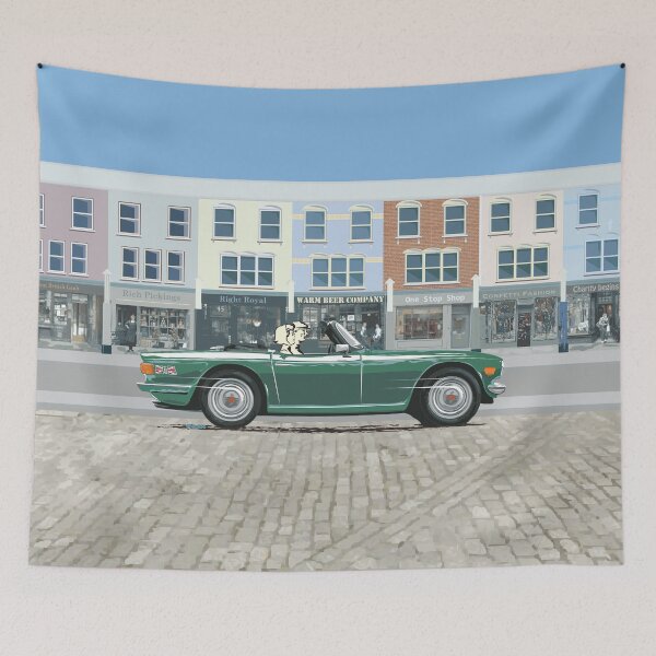 Item preview, British Racing Green color TR6 – the Classic British Sports Car designed and sold by Bigs66.