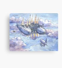 La Citta' Dirigibile! Canvas Print