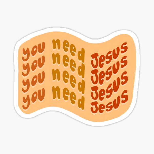 NO JAB JESUS STICKERS – TUSPS Gear